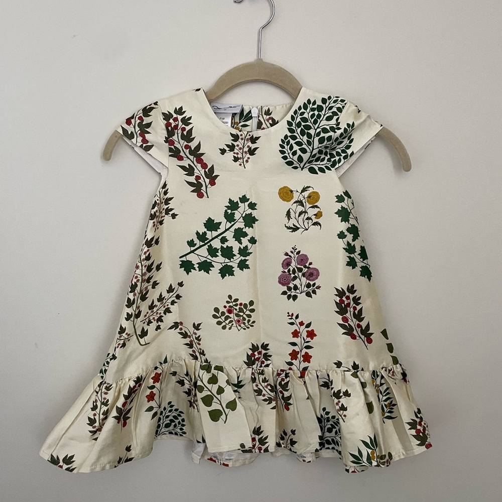 Oscar de la Renta Silk Dress Size 3